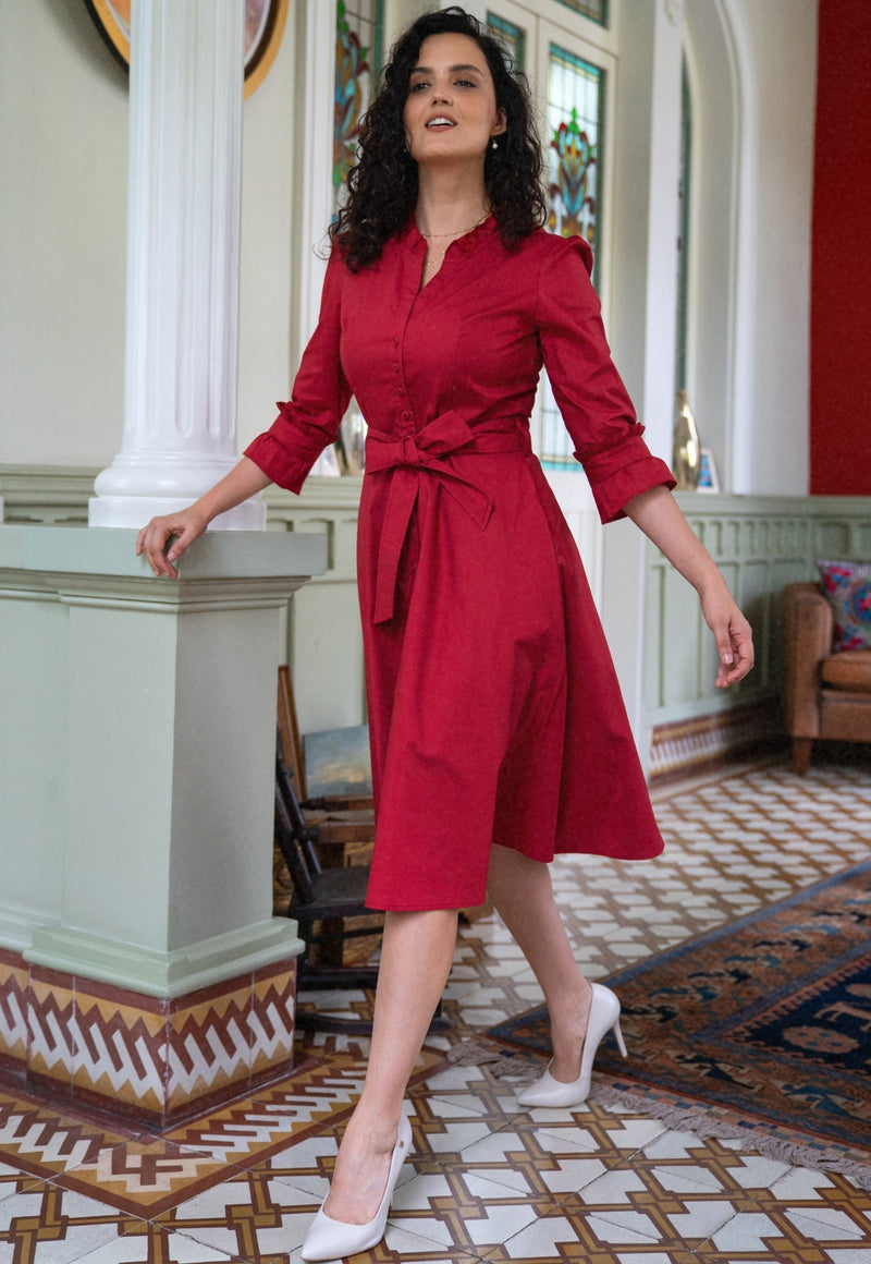 Robe Celestine Cereza