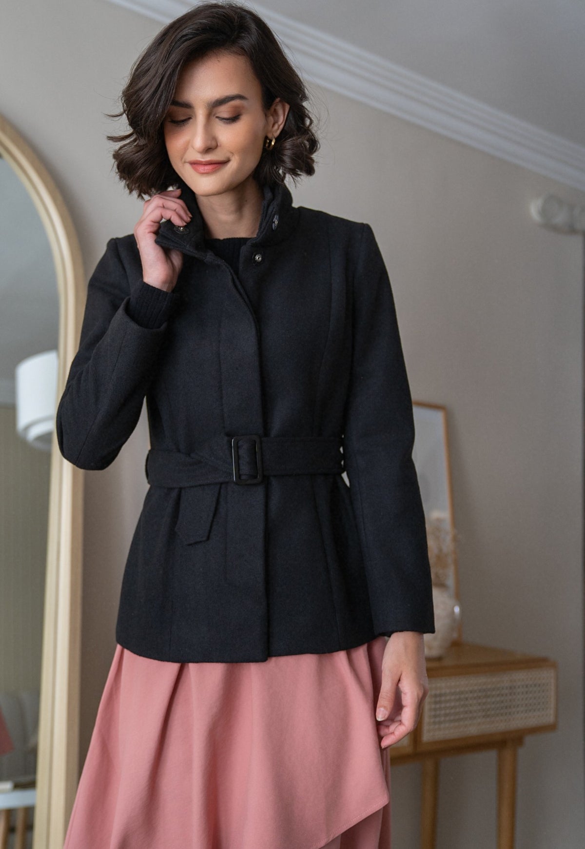 Manteau en laine de Montecarlo