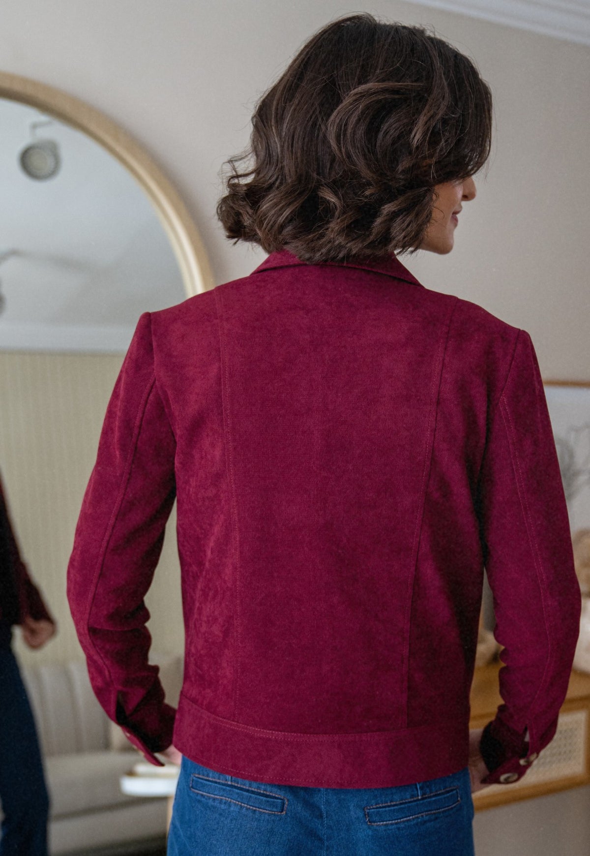 Afrika Guinda Veste courte