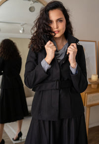 Manteau en laine de Montecarlo