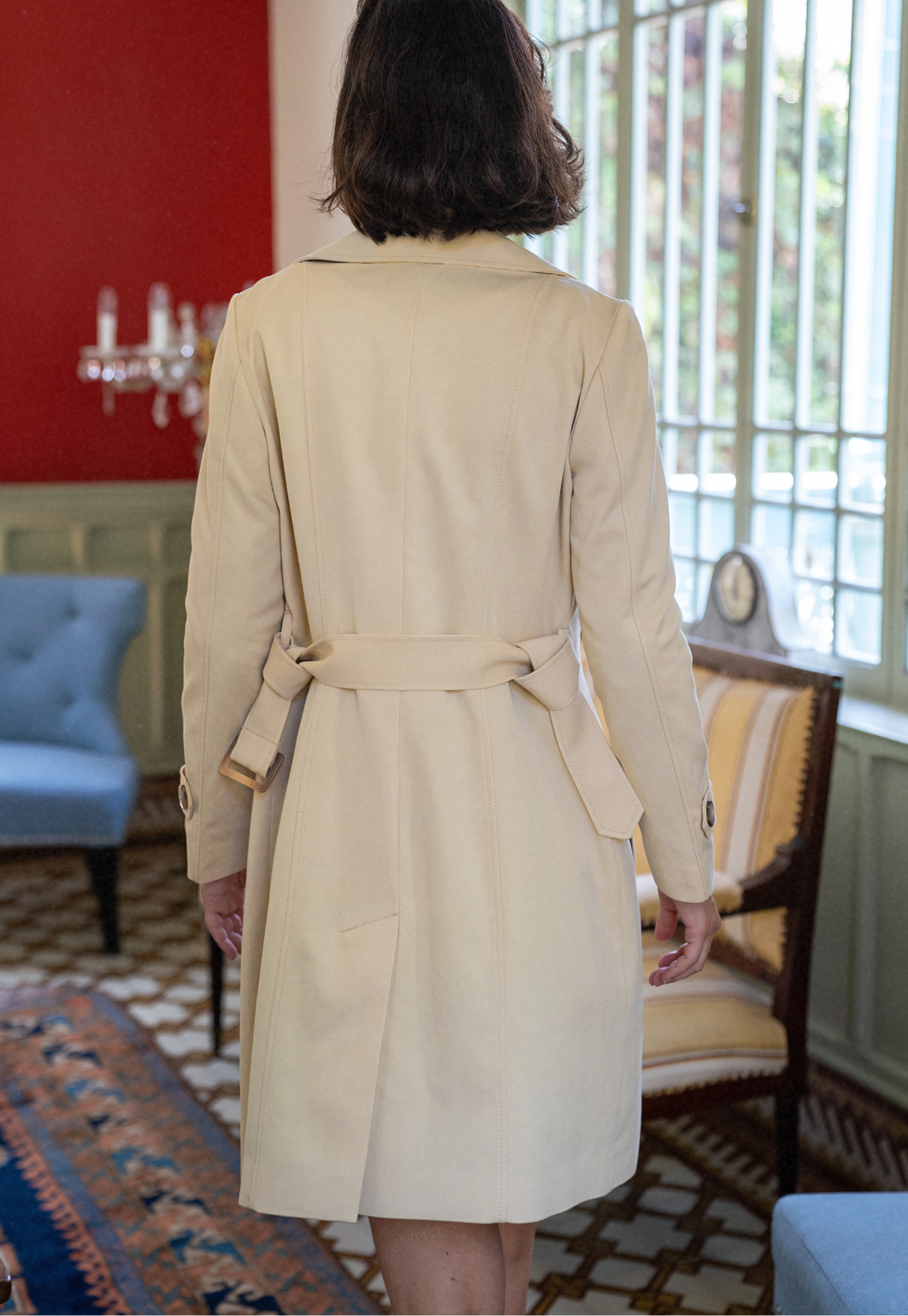 Trench-coat naomi beige