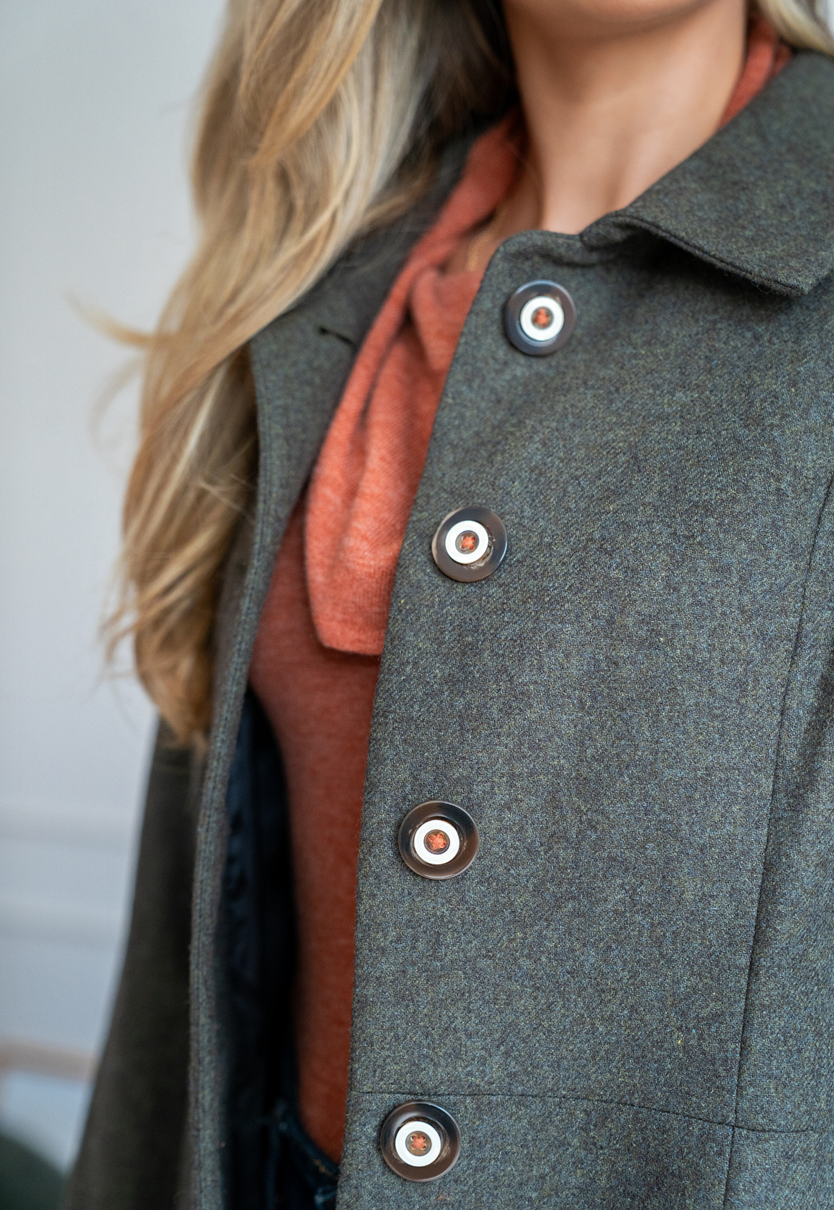 Barbara green coat