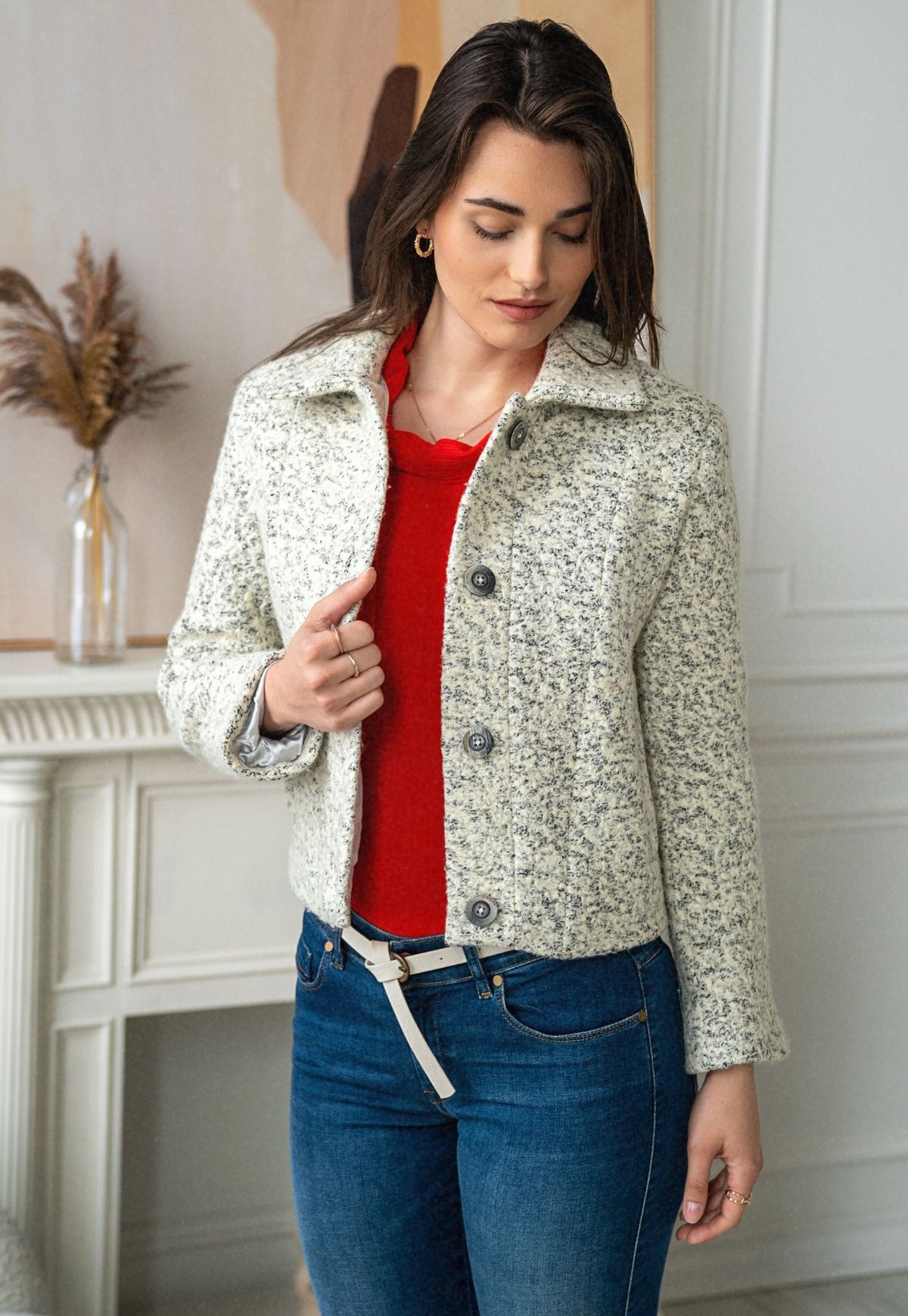 Veste en laine Mavila