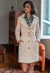 Trench-coat naomi beige