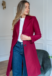 Laura strawberry coat