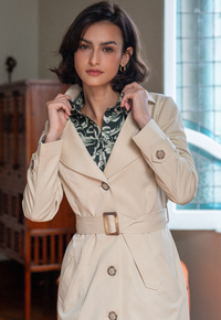 Trench-coat naomi beige