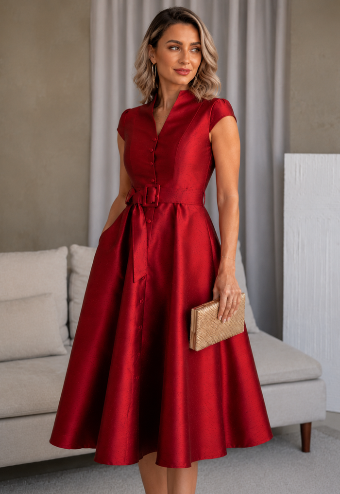 Felicitas cherry red