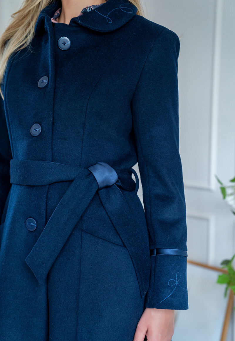 Pamela Blue coat