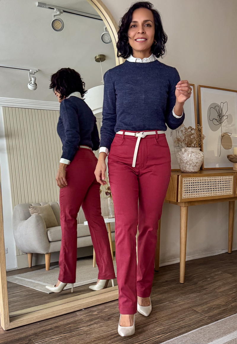 Pantalon Marcela Cherry