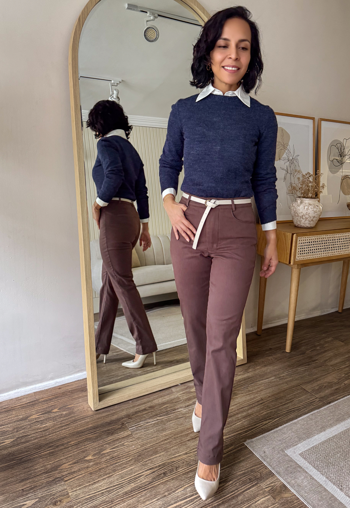 Pantalon Marcela Brown