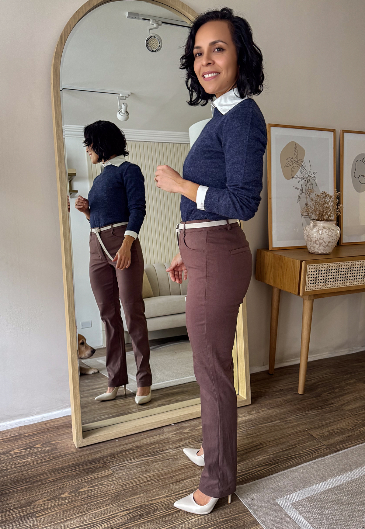 Pantalon Marcela Brown