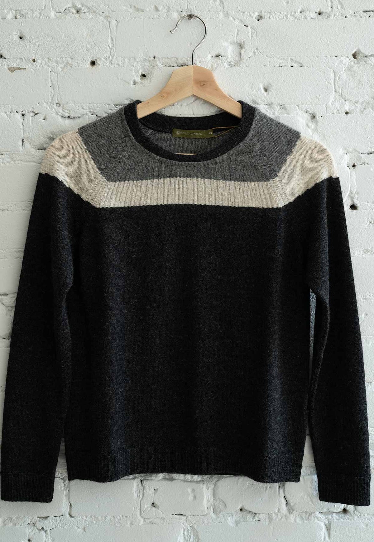 Intarsia Yoked Pullover