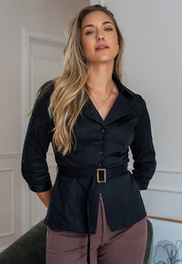 Griselle Black Blouse