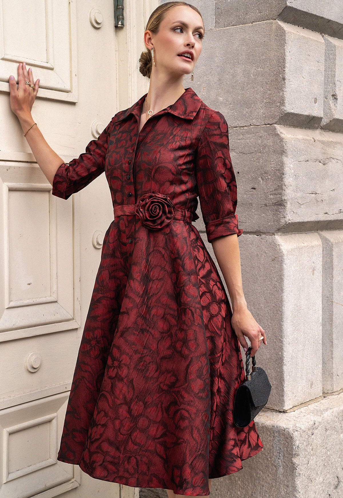 Candela Red Dress