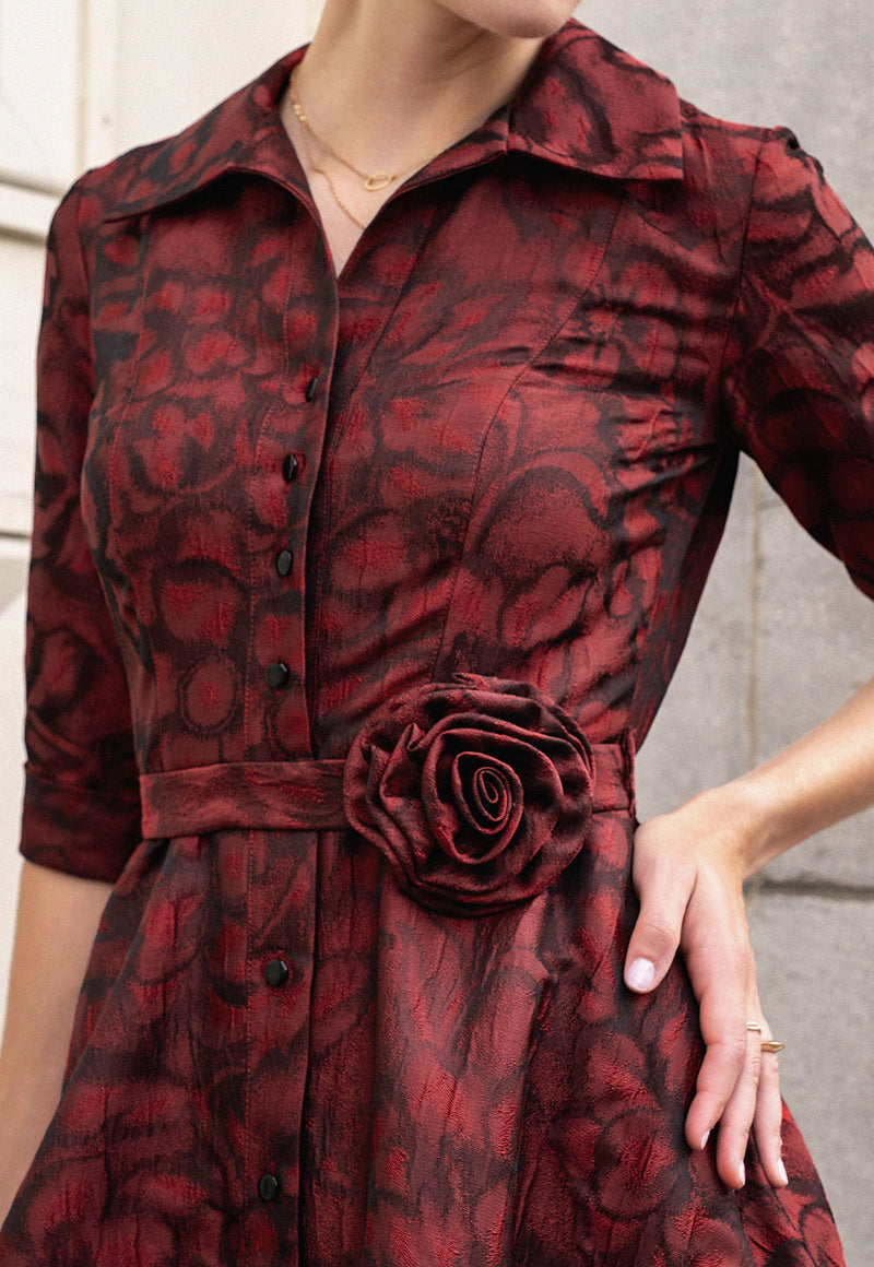 Candela Red Dress