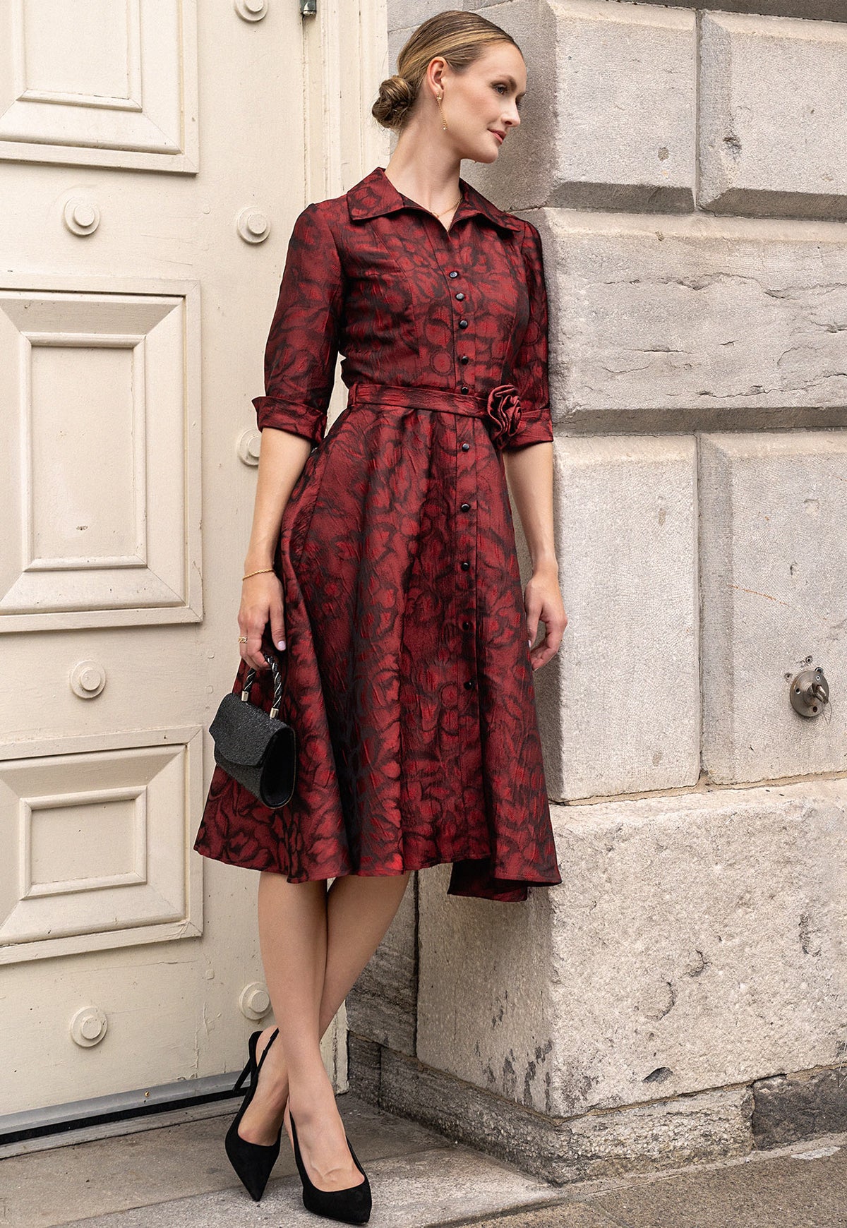 Candela Red Dress