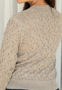 Las Perlas Pullover Nude