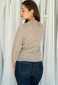Las Perlas Pullover Nude