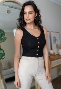 Blouse Maria Josefa negro