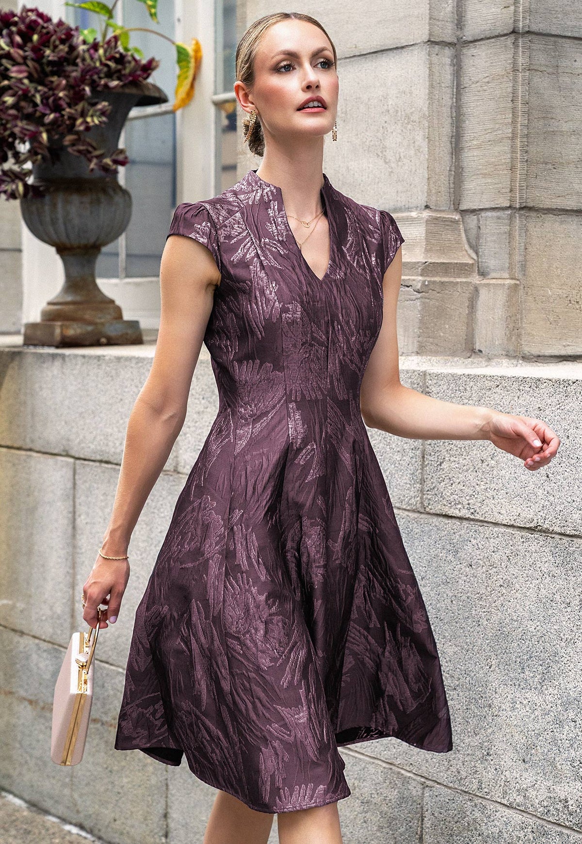 Maras Grape Dress