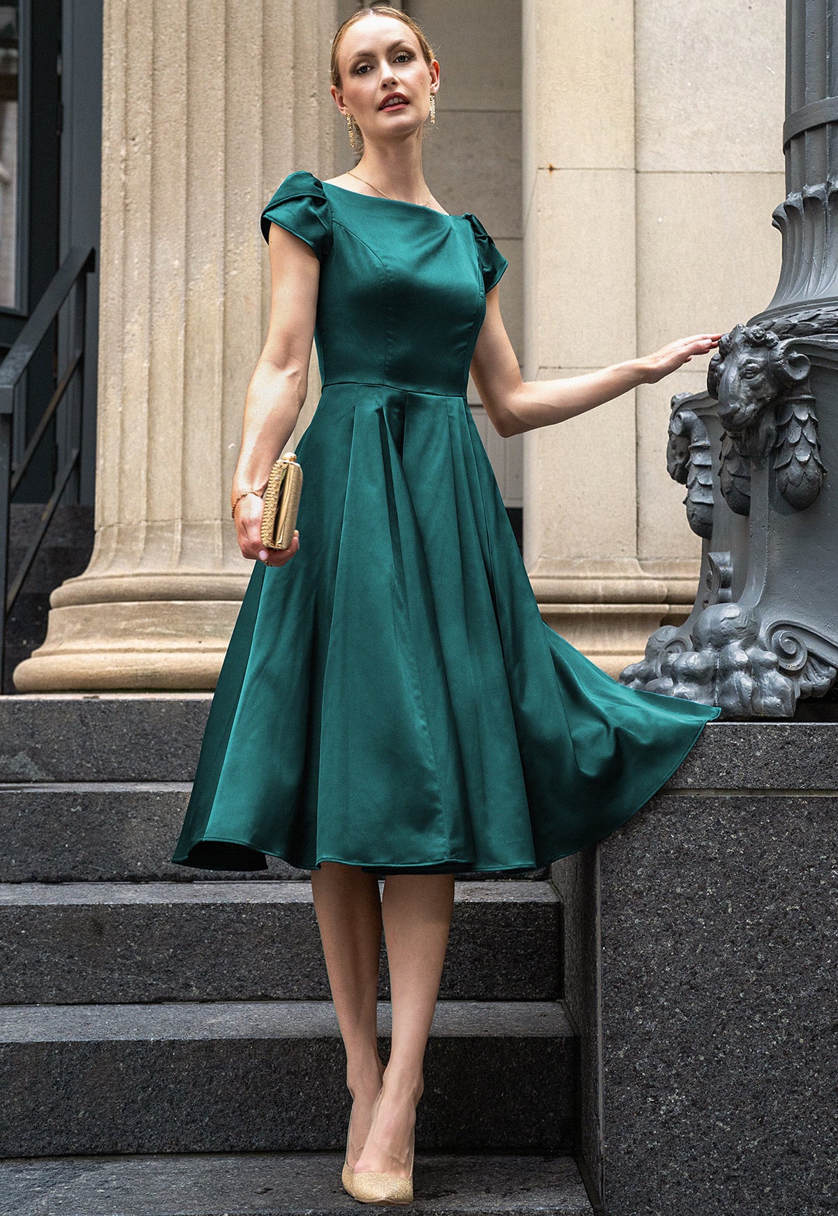 Marcela Green Dress