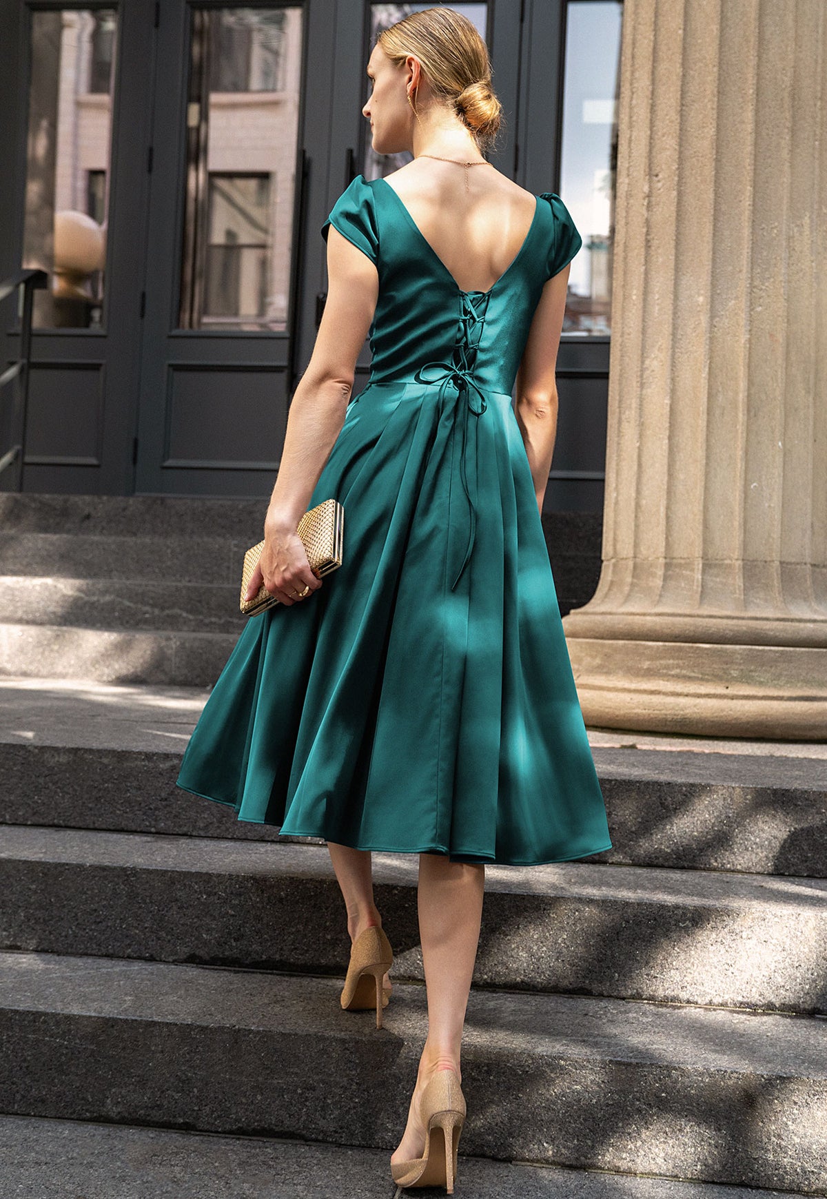 Marcela Green Dress