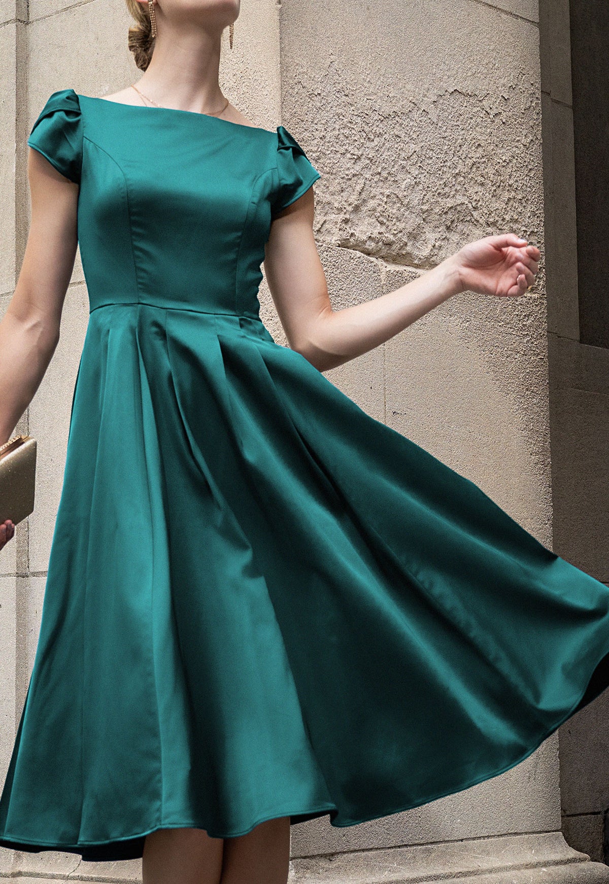 Marcela Green Dress