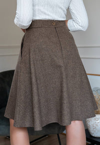 Antonella Copper Skirt