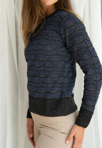 Transfers Basic Pullover Blue