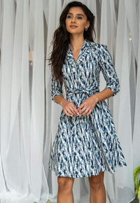 Valentina Abstract Azul