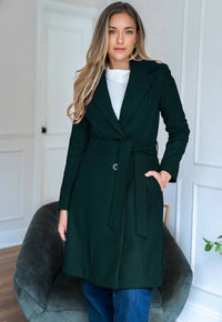 Laura Forest Green Coat